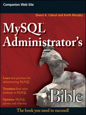 cover image of MySQL Administrator's Bible